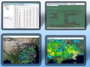 ADS-B、Remote ID、4G等多元数据处理及飞行仿系统